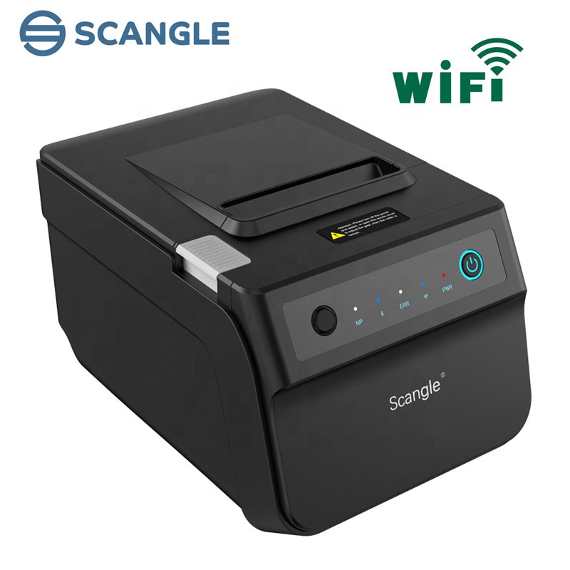 Scangle дешевый 80 мм беспроводной WiFi POS Термальный Принтер для ресторана супермаркета