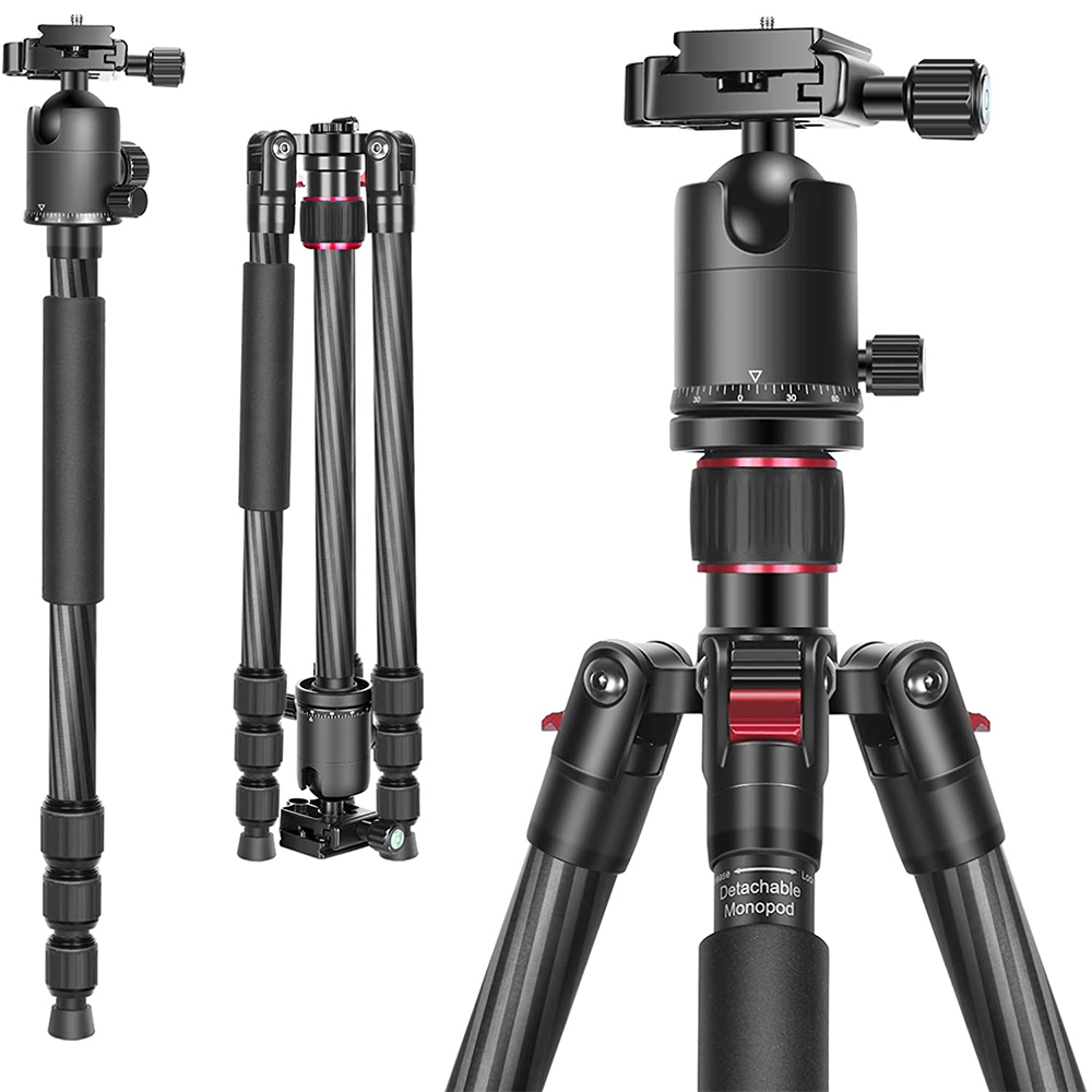 66 дюймов/168 см 360 градусов шаровая Головка видеокамера DSLR камера монопод Регулируемая подставка штатив для камеры