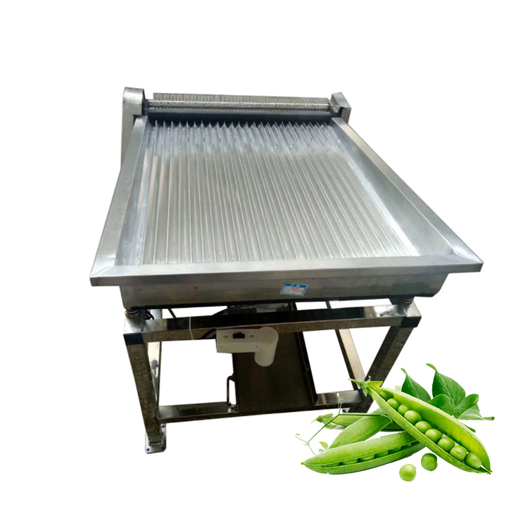 Automatic pea skin peeling machine / green soybean huller for restaurant and home / pea sheller for selling
