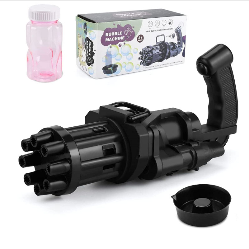 Soap Outdoor Games Summer Bubble Gun Activity Automatic Bubble Soap Electric Bubble Machine Gatling