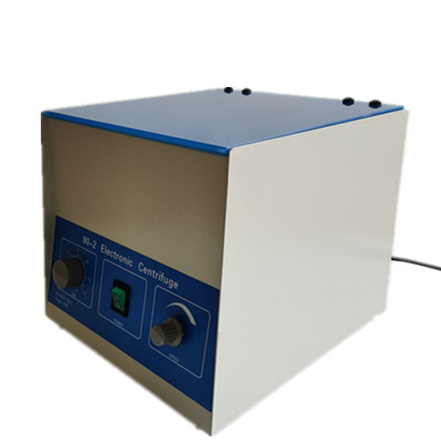 Небольшая низкоскоростная лабораторная Центрифуга Benchtop с металлической поверхностью