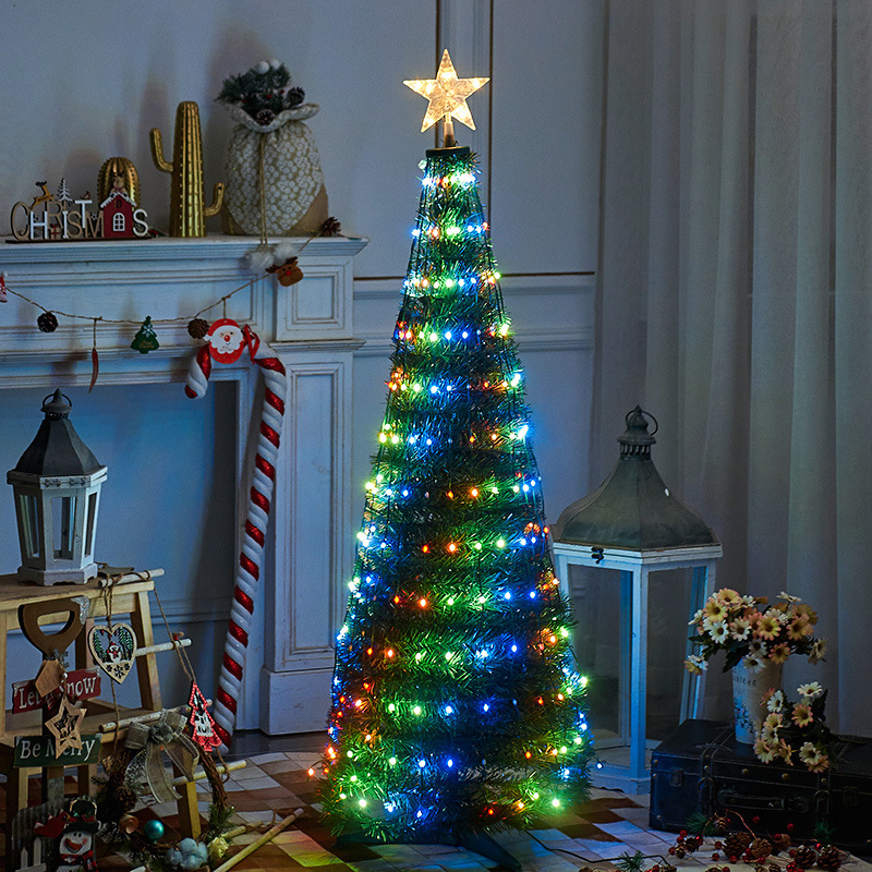 Sinyoo LED Christmas Tree Lights Electronically Controlled Holiday Decoration String Christmas LED Lights Dress Up