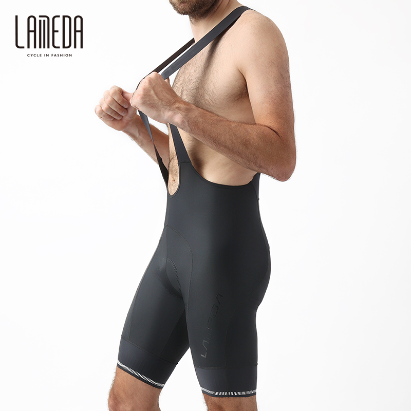 INBIKE 3D Padded Black Breathable Bicycle Riding Wear Men's Cycling Bib Shorts