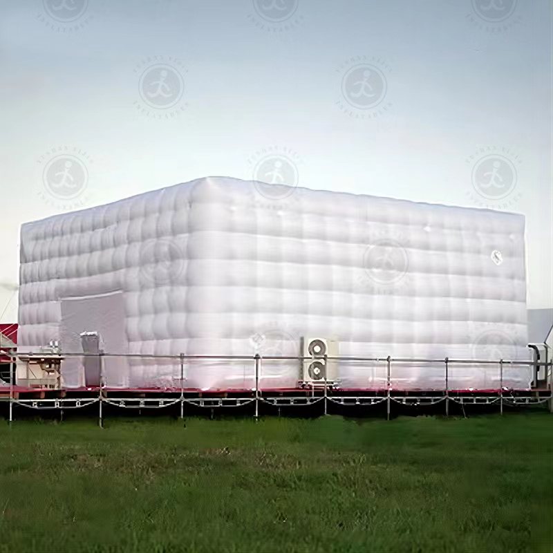 Коммерческая гигантская надувная купольная палатка для продажи надувная квадратная купольная палатка
