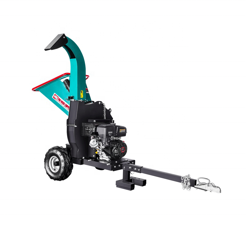 Высокоэффективный четырехтактный бензиновый мотовездеход 15HP, китайская мини-машина для измельчения древесины с сертификацией CE