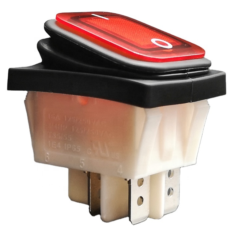 Sajoo LED Кулисный Переключатель 12V 4-контактный 2 положение ВКЛ-ВЫКЛ автомобиль свет водонепроницаемый сертификат независимого Испытательного и сертификационного центра "Лаборатория андеррайтеров" переключатели, оптовая продажа для кухни