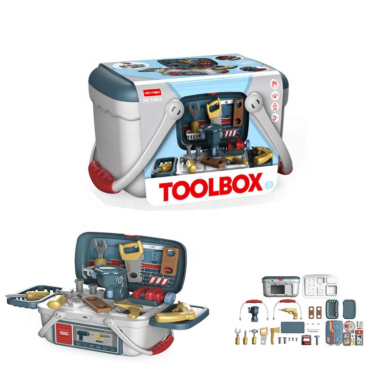 Educational simple operation of tool bench toy for children
