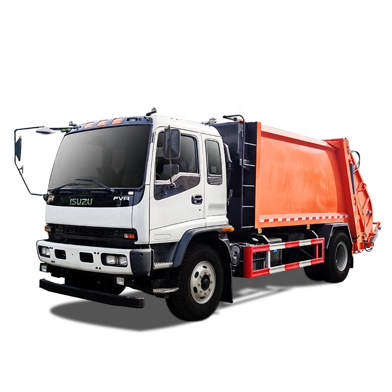 Новый мусоровоз ISUZU, мусоровоз, городской и экологический, FVR, Китай