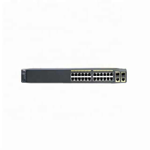 Best Price Product 2960 series Switch 24 Port C2960X-24PS-L-A Rack-mountable - 1U Fully Gigabit Network