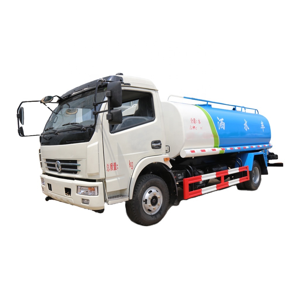 Chinese brand new small size euro 3 diesel type dongfeng 4x2 water truck 10 tonne water tank truck for sale in kenya