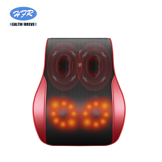 Cervical waist shoulder multifunctional lumbar whole body luxury electric vehicle back massage cushion