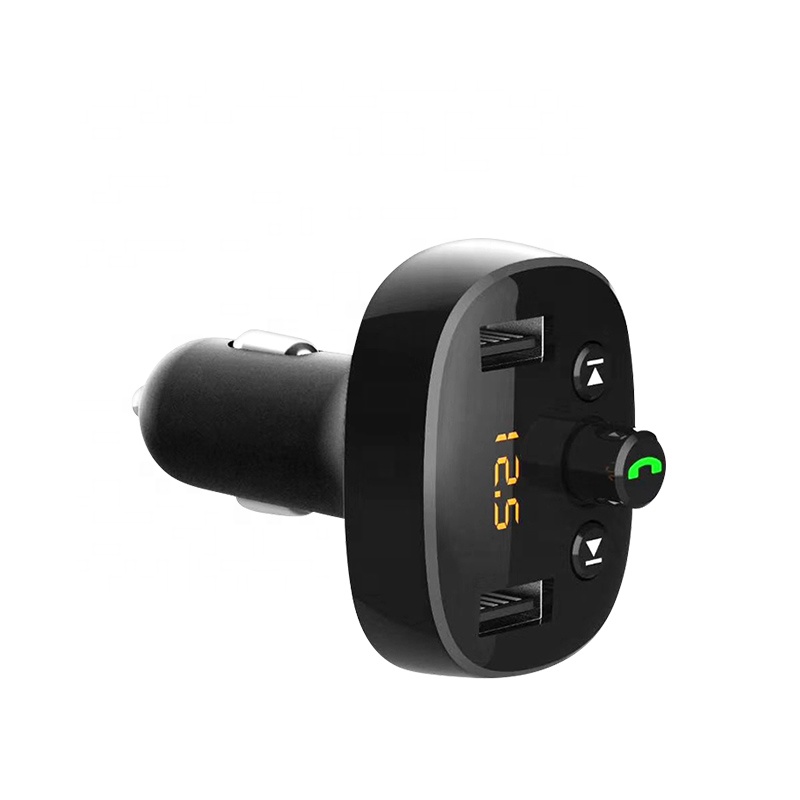 Вход 12 В до 24 В выход 5 в 3,1 а Многофункциональный приемник громкой связи Bluetooth для звонков MP3 радио адаптер двойное зарядное устройство USB для автомобиля