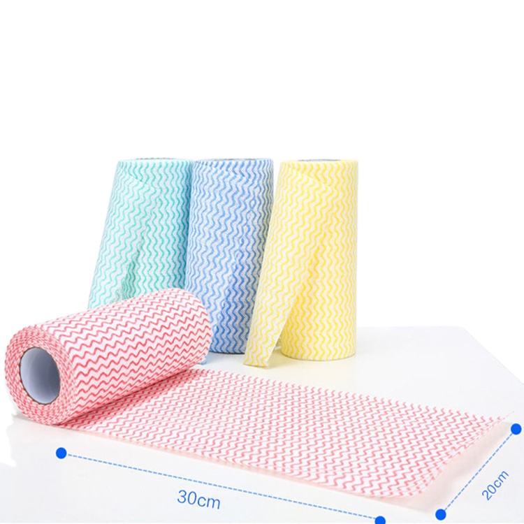 Lazy Rags Wet and Dry Kitchen Housework Cleaning Dish Towel Non-woven Fabric Disposable Dish Cleaning Cloth Oil Wiping Rags