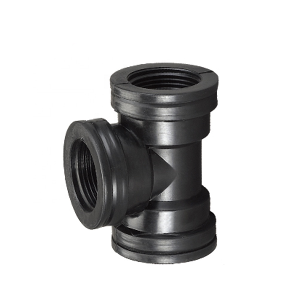 1/2''-2'' Plastic High Quality PP Female Tee Thread Fittings For Hose/Pipe Fitting