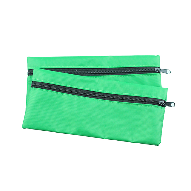 New Arrival Fashion Stationery Polyester Fiber Zipper Kids Pencil Case for School