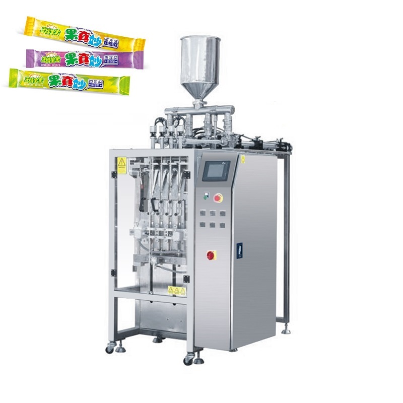 High Outlet Multi-lane Automatic Liquid Jelly Stick/Honey Stick Packaging Machine