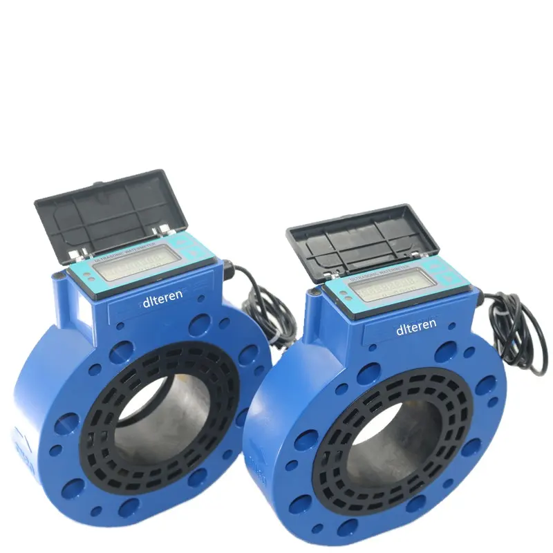 Water Meter Supplier Built-in Time Accumulator Water Meter Ultrasonic Sewage Flow Rate Meter With Pulse Output
