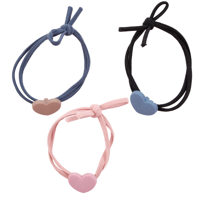 Hot Sale Children's Cute Xmas pattern Girls Elastic Hair Rope