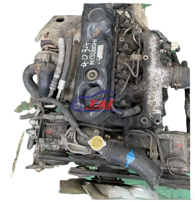 Original Used 4HG1 4BT 6BT 4D34 Turbo Diesel Engine Assembly For Mitsubishi Auto Engine Systems Automotive Parts & Accessories
