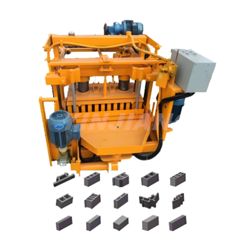 Multi functional block forming machine/non fired hollow brick machine/automatic brick making machine