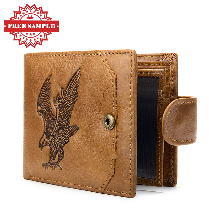 OEM ODM 7040 Accept Custom Logo Soft custom Wallet Leather For Men Rfid Blocking Genuine 2020