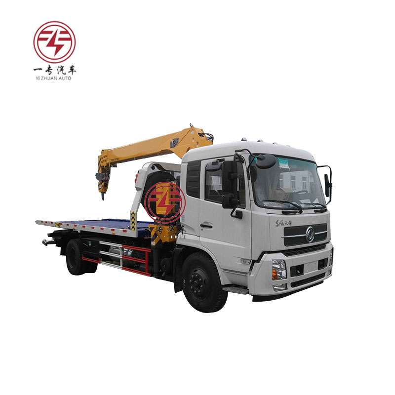 Грузовик-эвакуатор с грузоподъемностью тонн и шасси dongfeng