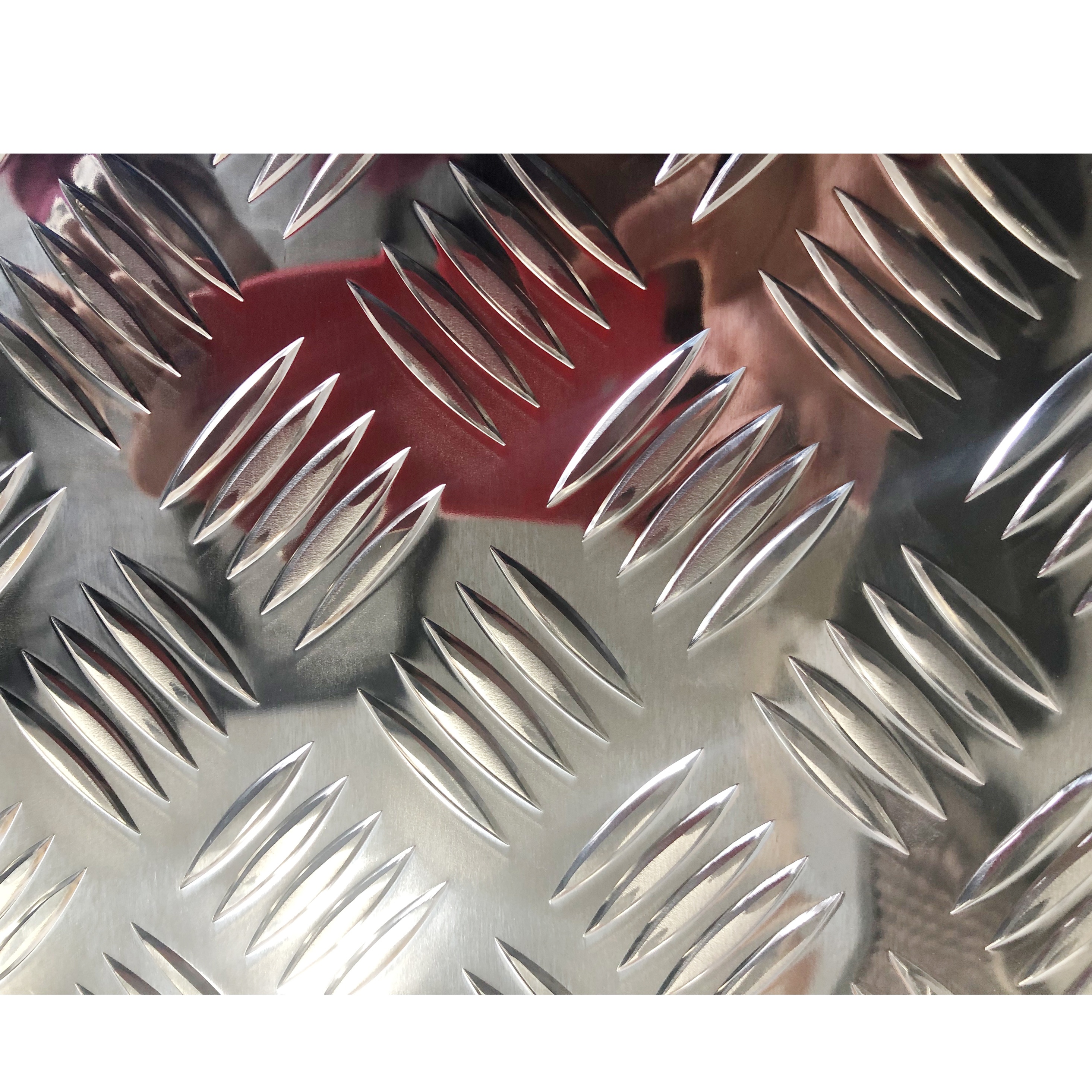 Checkered Aluminum Plate Sheet in Stock 1100 1060 Aluminum Checker Plate Aluminium Tread Plate