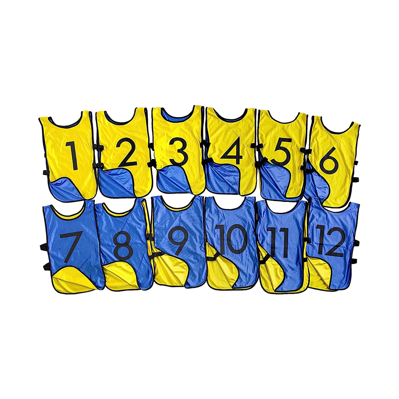 Print Name Reversible Youth Children Mesh Sports Bibs Basketball Football Training Vest With Custom reversible soccer bibs