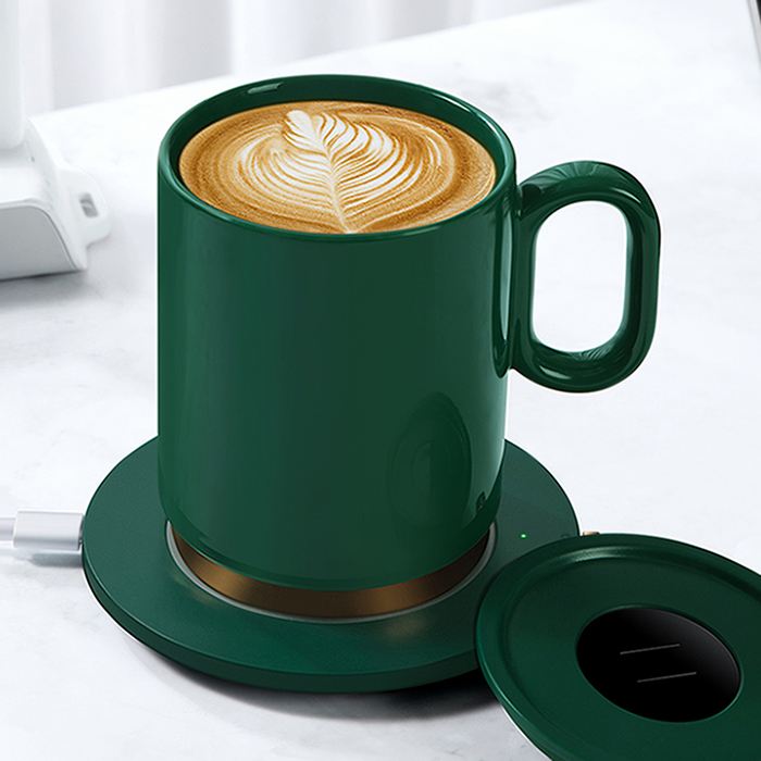 Beverage cup heater mug usb Heated warmer coffee cup gift set Usb cup Warmer
