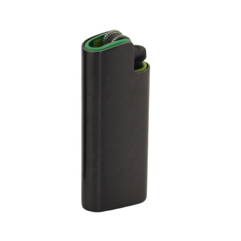 metal lighter case sleeve Cross-Border Lighter Jacket Metal Protective Sleeve Custom Metal Sleeve Case Cover Nickel