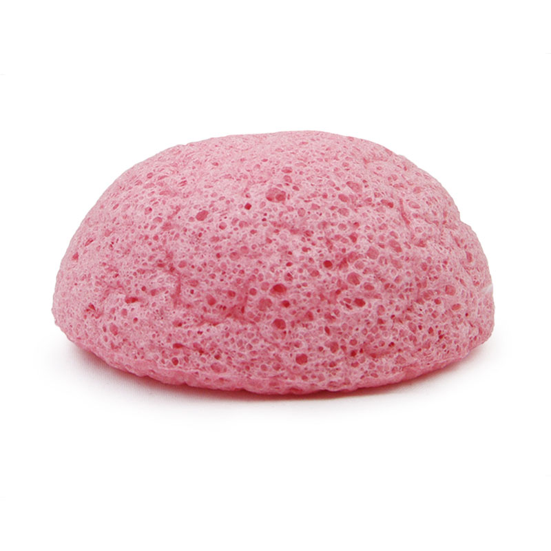 100% натуральная Органическая косметическая губка Bebevisa Konjac Rose для очистки лица