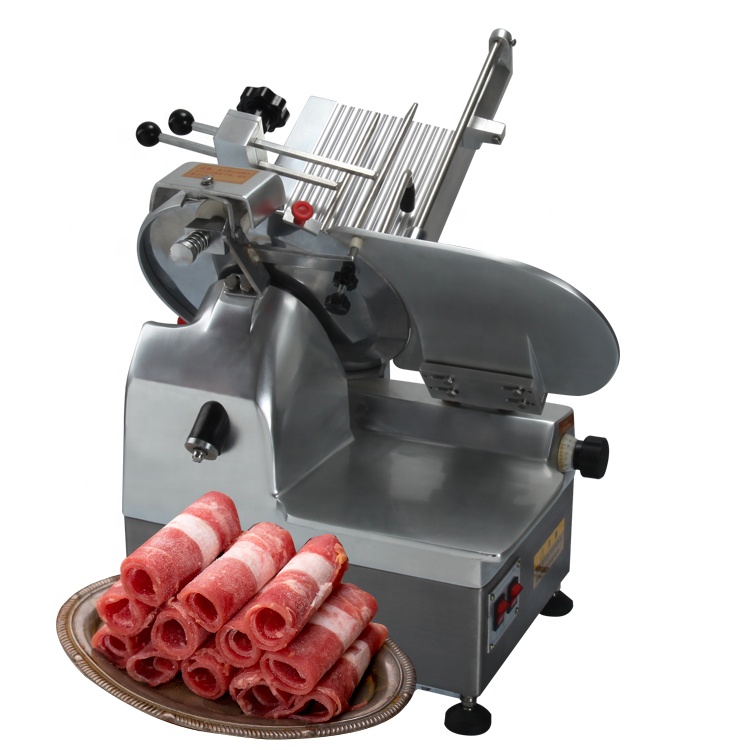 Amazon Hot Selling Automatic Hot Pot Meat Slicer Used Meat Slicer Cutter Flake Pork Meat Mutton Cutting Slicing Machine