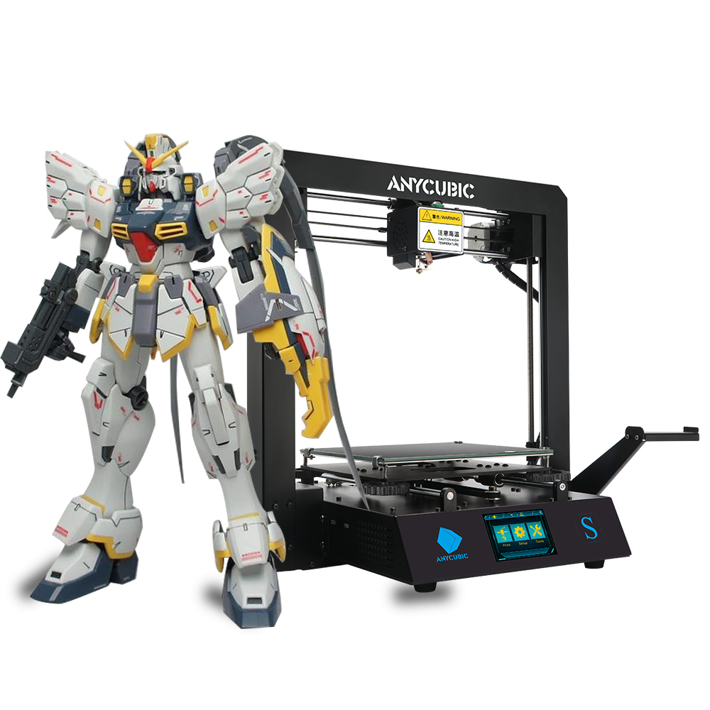 Большой настольный принтер ANYCUBIC, быстрая fdm цена, 3d Печатный принтер для начинающих