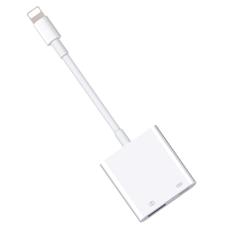 Бесплатная доставка кард-ридер 2 в 1 для разъема Lightning-USB цифровой чтения sd-карты камеры OTG передачи данных соединительный кабель с разъемом кабеля адаптер для iphone