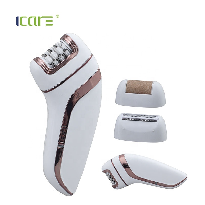 Высококачественный Эпилятор ICARE, новый дизайн, перезаряжаемый Эпилятор 3 в 1 для женщин