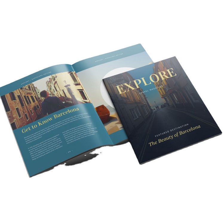 Печать книг, индивидуальный дизайн открыток, брошюры, услуги, печать визитных карточек