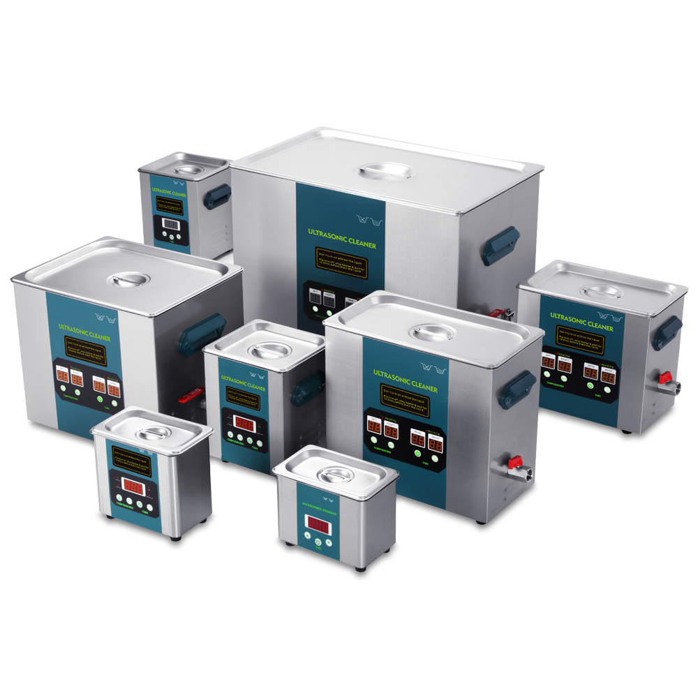 Factory Hotselling 0.5l 0.75l 1.3l 2l 3.2l 4.8l 5l 6.8l 11l Digital Ultrasonic Cleaner with Heater Timer MCU Sweep