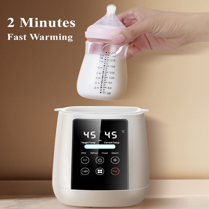 Convenient Use Smart Portable Food Grade Electric Fast Heating Baby Bottle Warmer