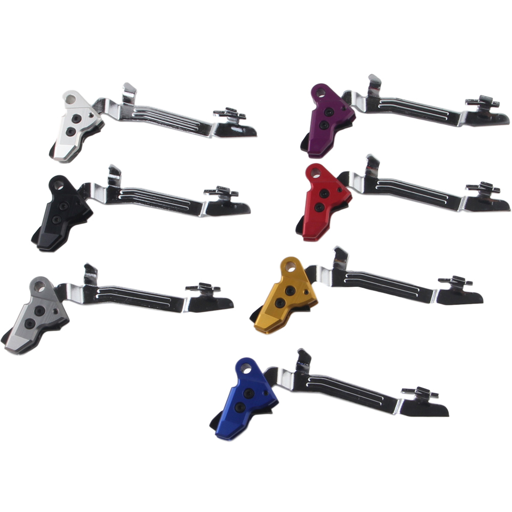 Performance Aluminum Enhanced Trigger Shoe fits for Glock Gen 5 models 17 19 19X 26 34 45 with bar
