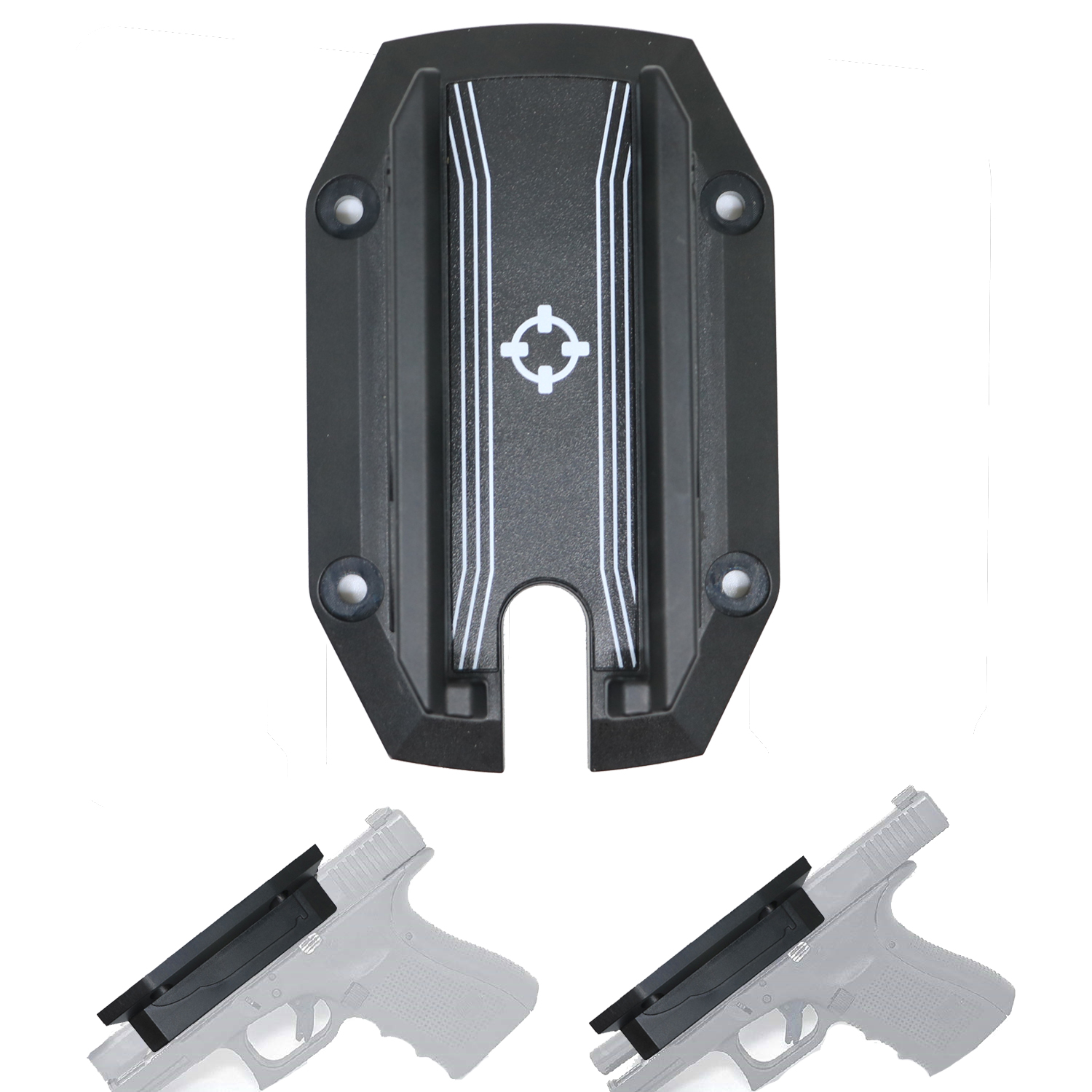 New Design Quick Load & Draw Concealed Holder Strong Gun Magnet Mount