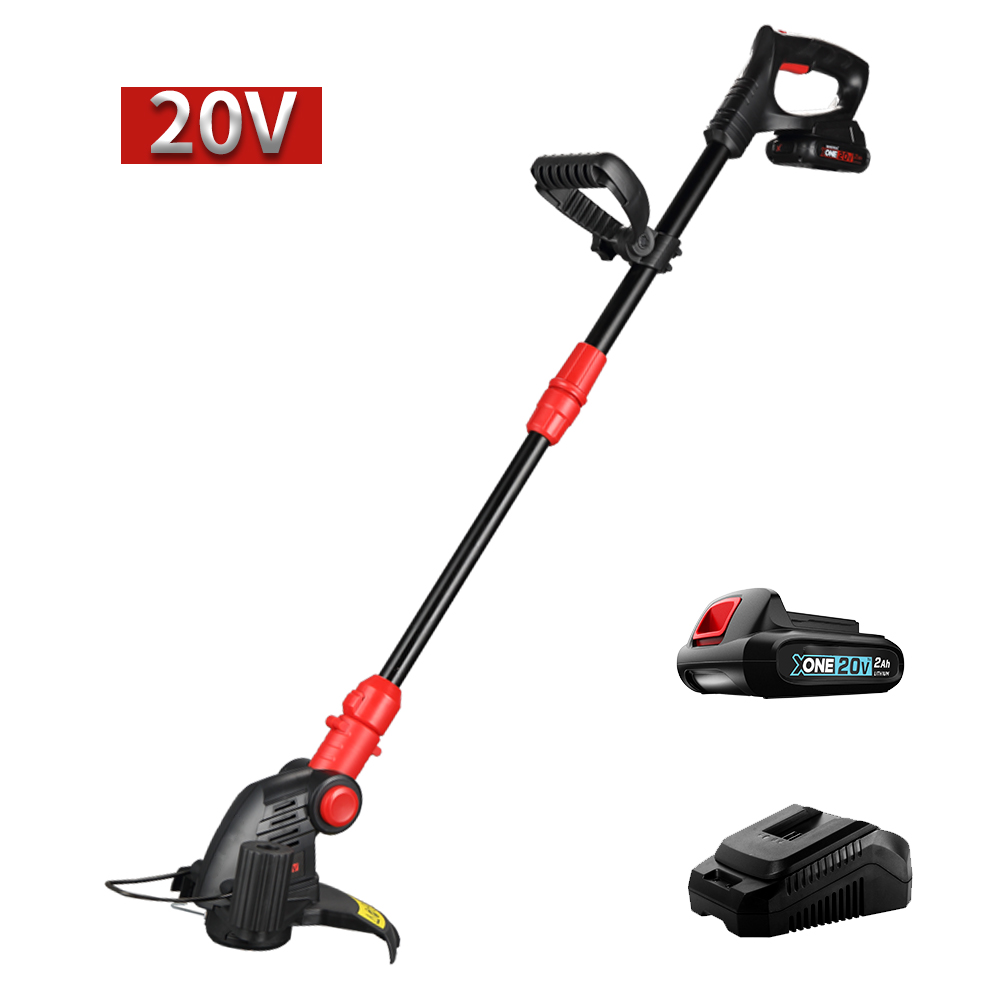20v Hot Sale Good-looking Lightweight Black Dc Practical Cordelss Grass Trimmer
