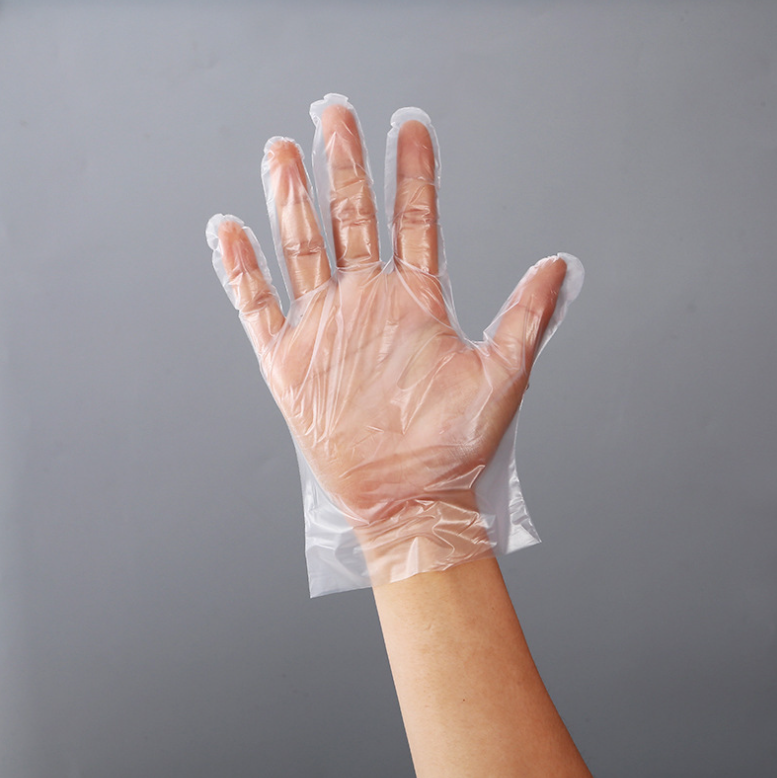 Одноразовые пластиковые CPE LDPE перчатки бытовые PE перчатки