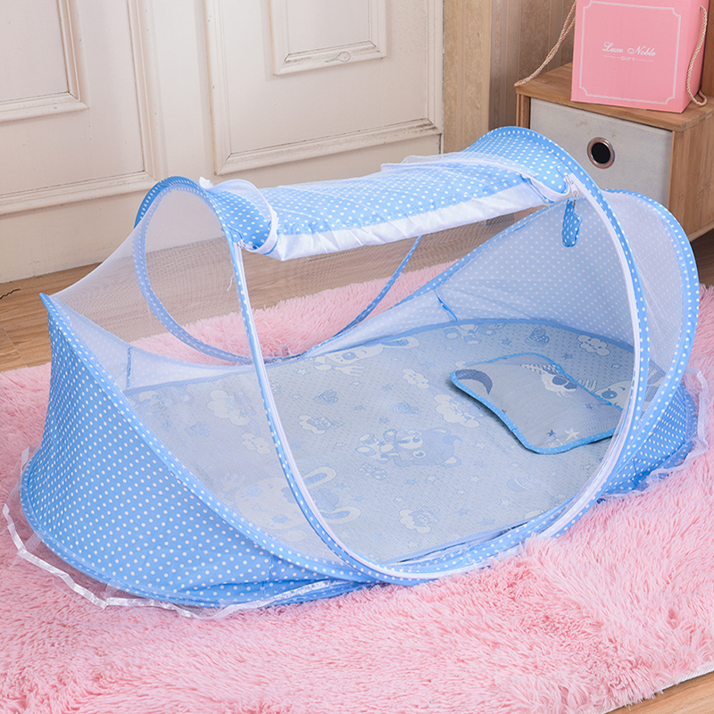 bed folding color pop up children baby mosquito net