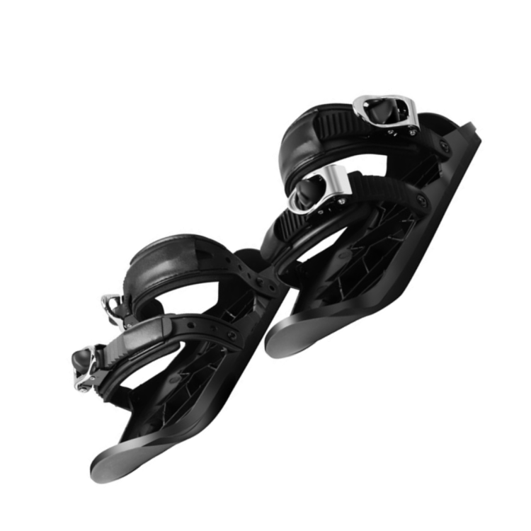 Adjustable Bindings Portable Skiing Shoes Mini Ski Skates Snow Short Skiboard Snowblades
