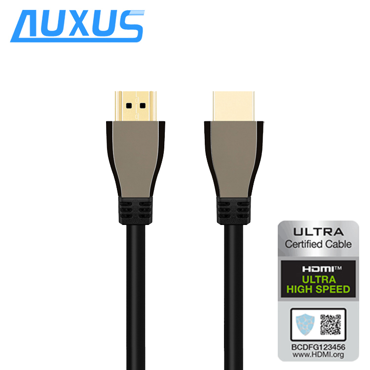 Высокоскоростной кабель HDMI-HDMI, сертификация YUV444 3D 8K @ 60 Гц 4K @ 120 Гц 48 Гбит/с, золотой HDMI-кабель для PS4
