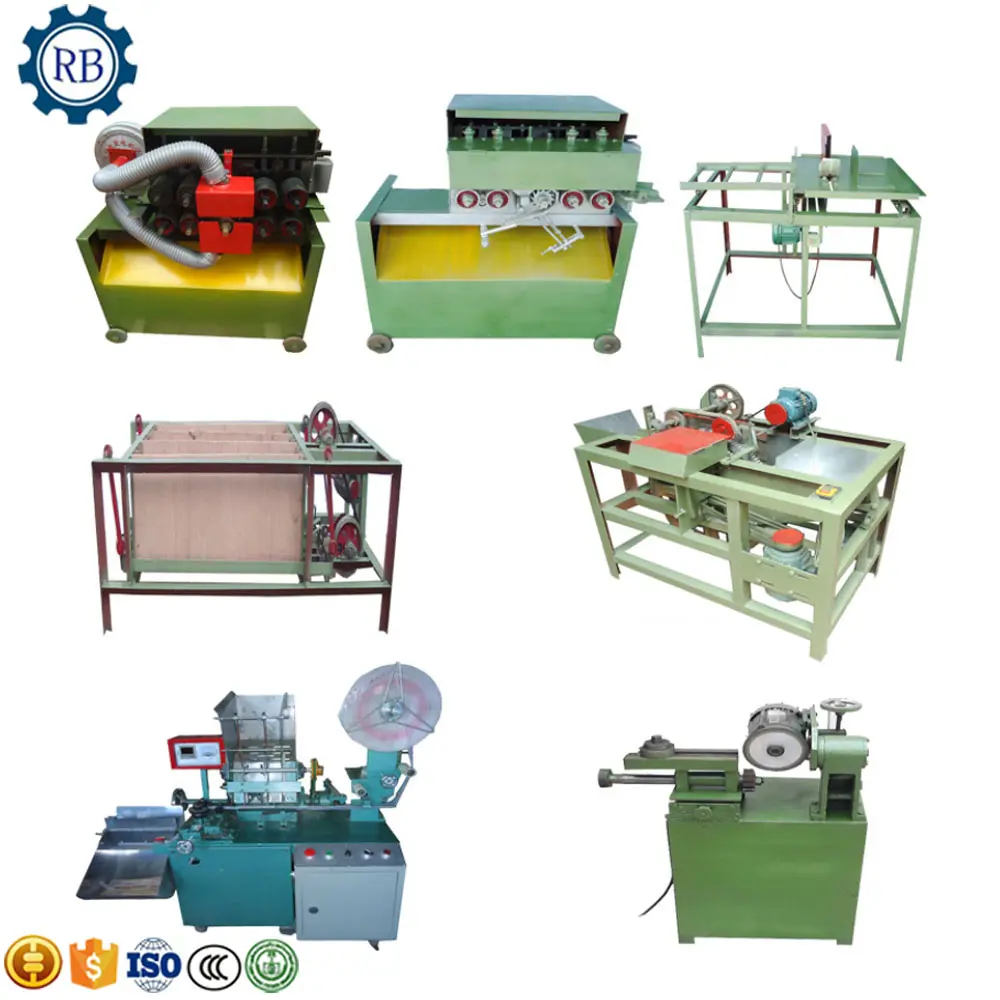 Manufacturer suppliers toothpick tooth pick molding machine / bamboo   toothpick processing production line by electric