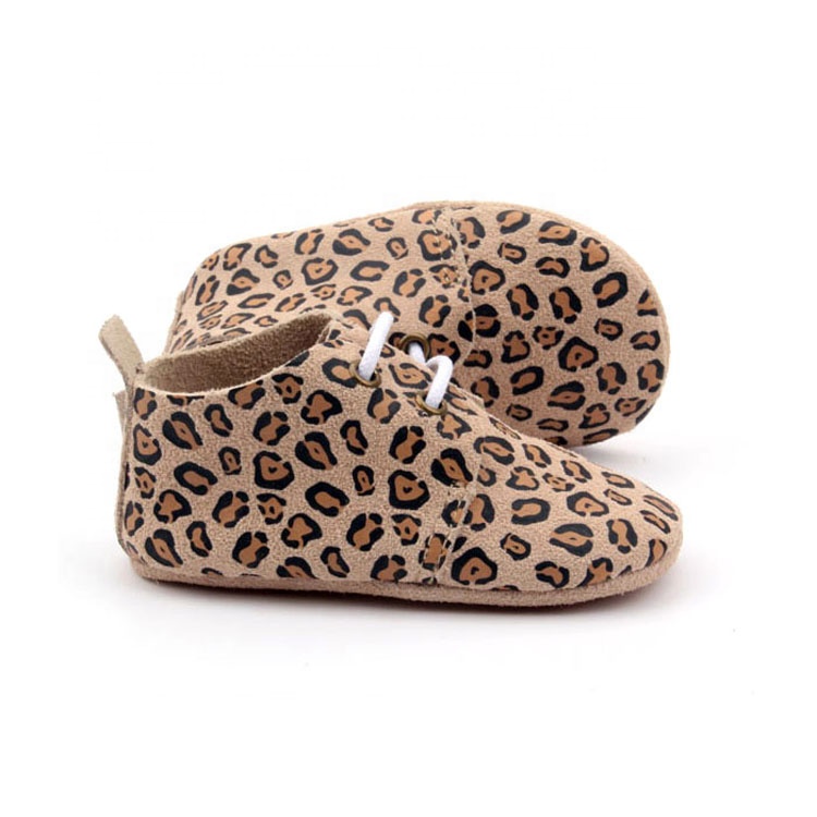Amazon hot sales print leather baby footwear kids oxford shoes baby shoes
