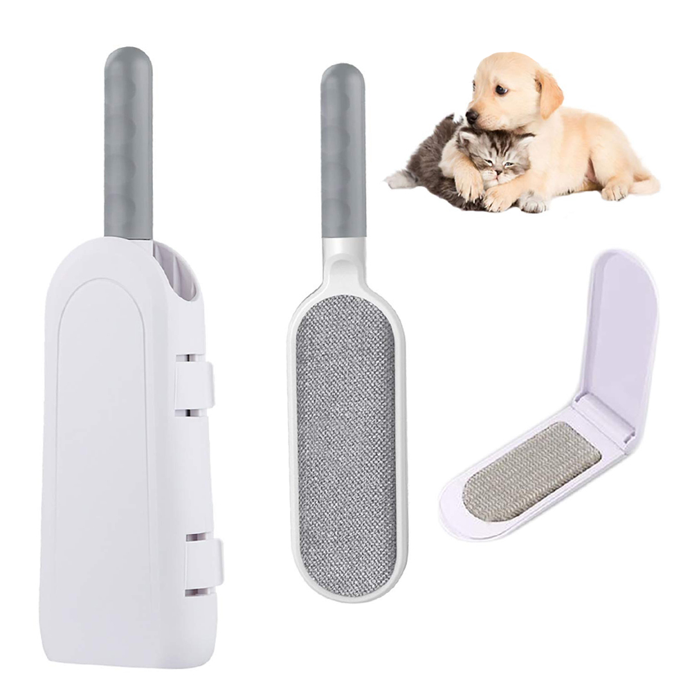 Custom Logo Upgraded Lint Roller Cleaning Brush Double Sided Pet Hair Brush Cleaning Mini Lint Remover
