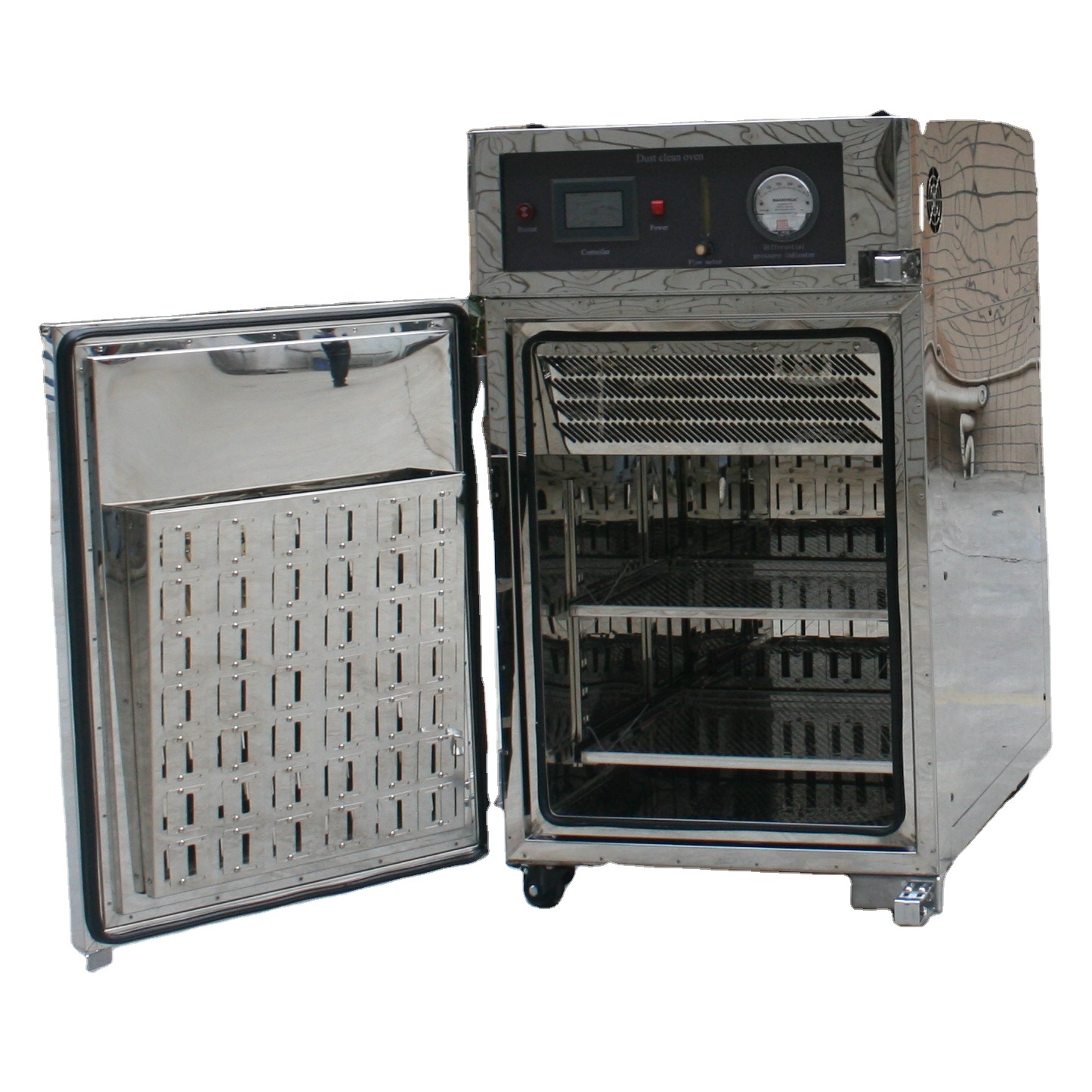 LCD CMOS High Efficiency Class 100 Rust Free Furnace Dust Free Hot Air Cleaning Industrial Oven Filter Air Drying Cabinet