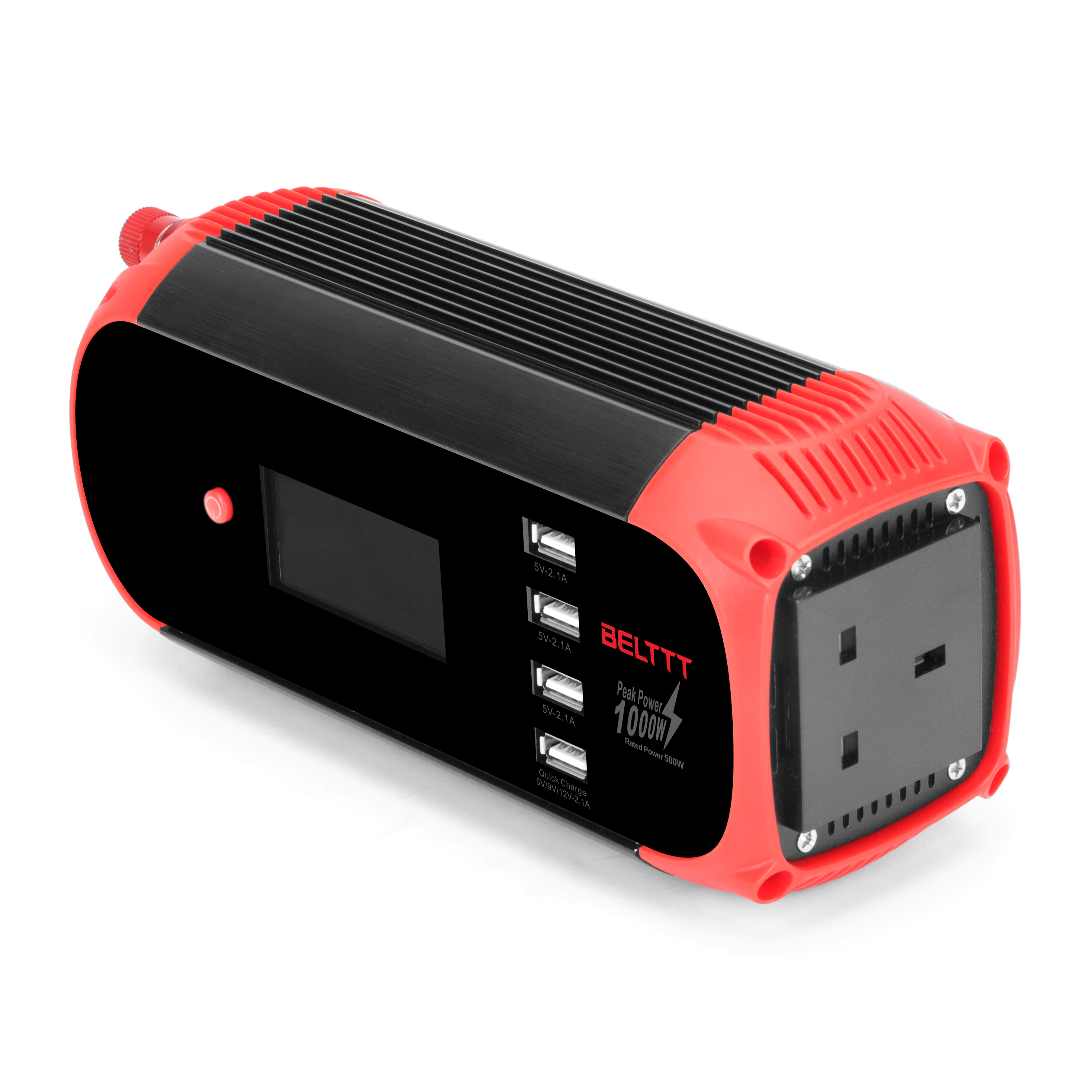 Multifunction 12V DC to 220V AC Car Power Inverter
